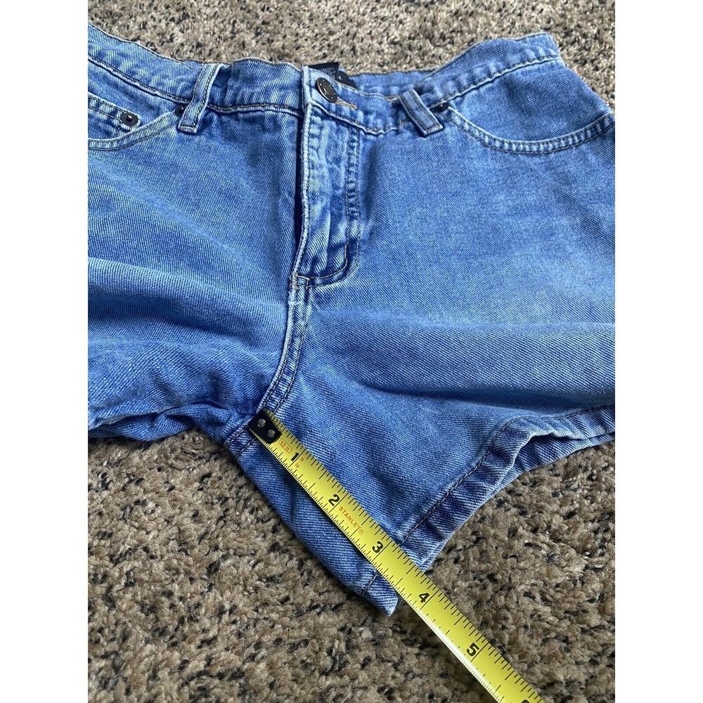 vintage 90’s 00’s Xhilaration jean shorts, Y2K, size 5 - Picture 6 of 7